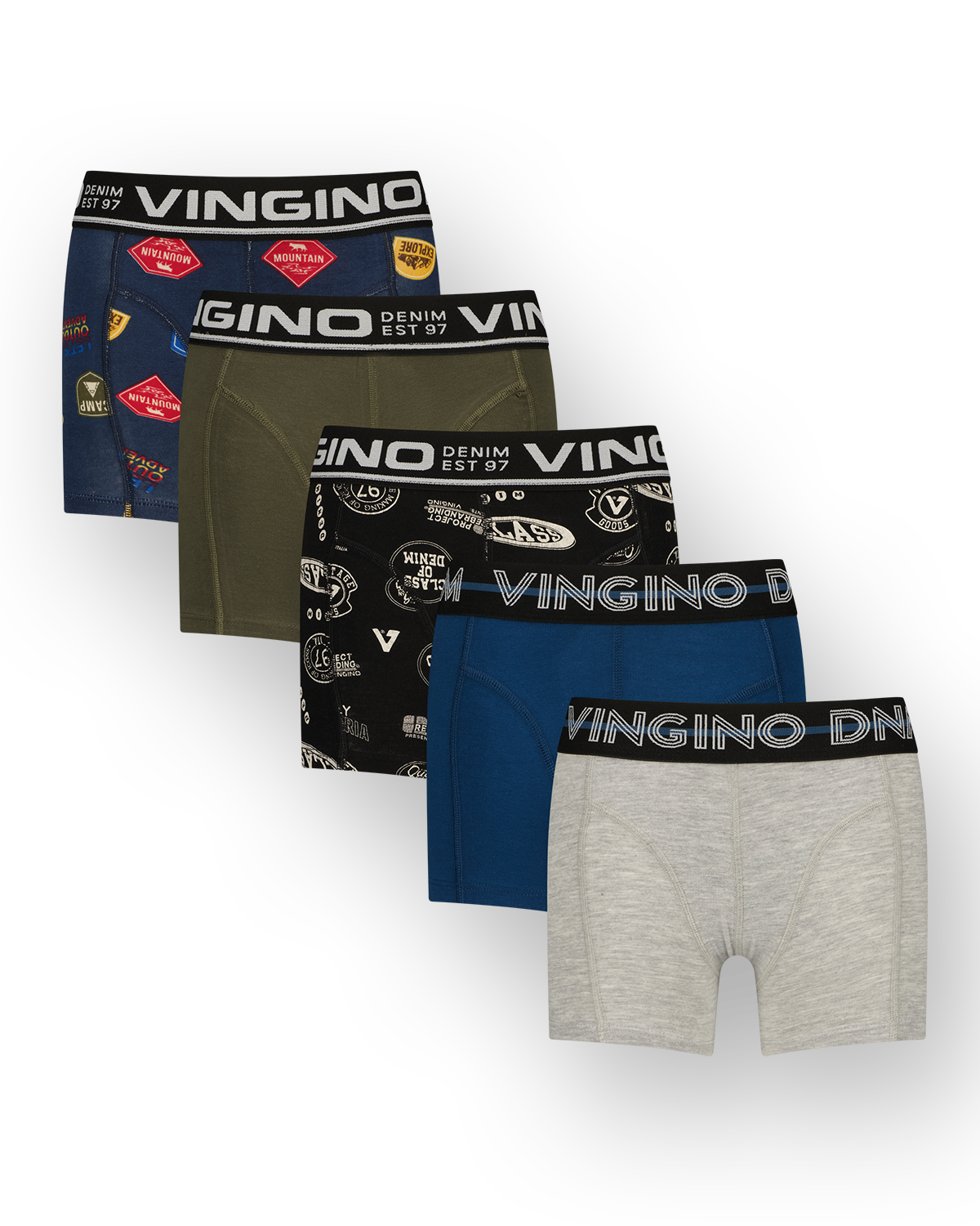 Boxer Badge 5-Pack